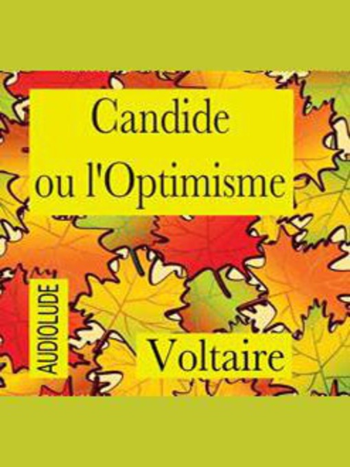Title details for Candide Ou L'optimisme by Voltaire - Available